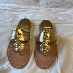 NEW GOLD JACK ROGERS